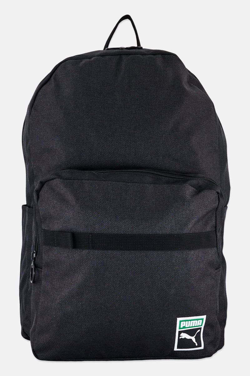 PUMA Men Brand Logo Backpacks, Black - Image 1